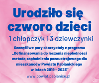 Urodziło się czworo dzieci z pragramu IN VITRO 