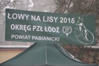 "IV Powiatowe Łowy na Lisy"