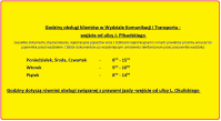 Zmiana godzin odbioru dokumentów z Wydziału Komunikacji i Transportu