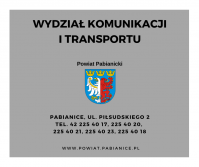 Godziny obsługi klientów w Wydziale Komunikacji i Transportu - wejście od ulicy J. Piłsudskiego 
