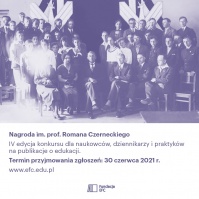 IV edycja Nagrody im. prof. Romana Czerneckiego