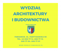 Informacja dotycząca pracy Wydziału Architektury i Budownictwa czerwiec 2021 r