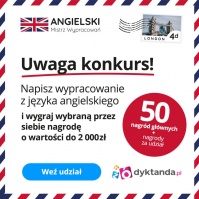 Konkurs: „Angielski Mistrz Wypracowań”