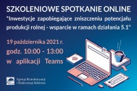 Szkolenie online dla rolników i doradców