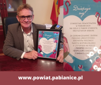 Fundacja Gajusz dziękuje Starostwu Powiatowemu i Staroście