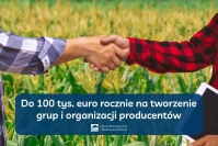 Do 100 tys. euro rocznie na tworzenie grup i organizacji producentów - nabór wystartował 