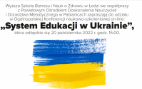 Ogólnopolska Konferencja  naukowo-szkoleniowa (on-line): „System Edukacji w Ukrainie”