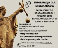 Informator dla mieszkanców- represjonowani.com.pl
