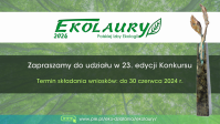 Trwa nabór zgłoszeń do 23. Edycji Konkursu „Ekolaury PIE 2024”!