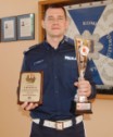 Najlepszym policjantem ruchu drogowego jest Piotr Koza